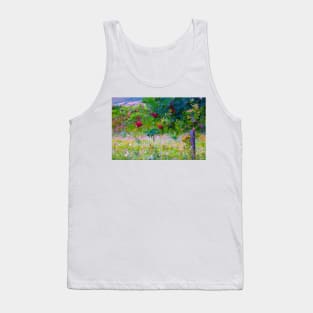 Clusters of red rowan berries in the Scottish Highlands Tank Top